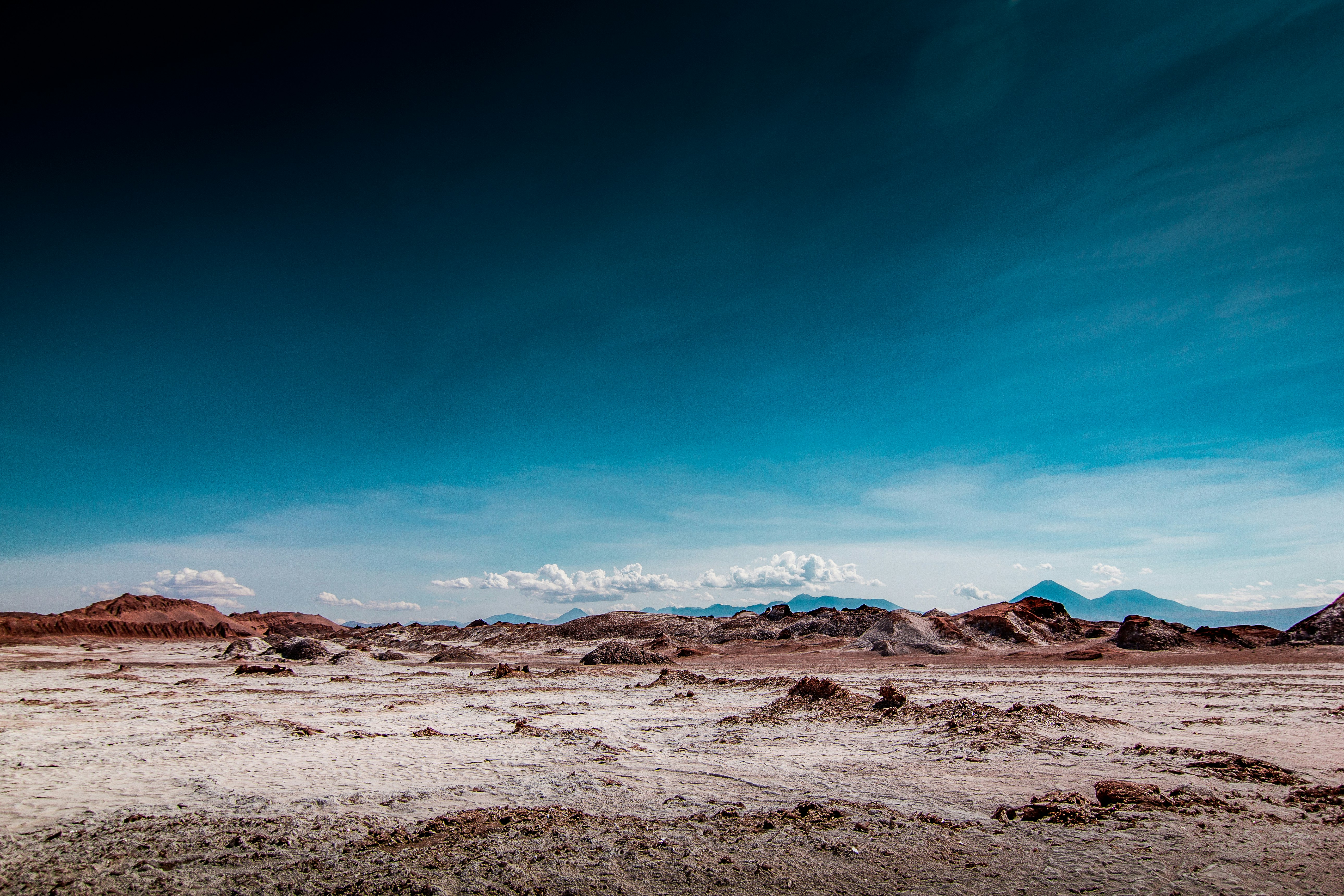 desert dune with blue sky